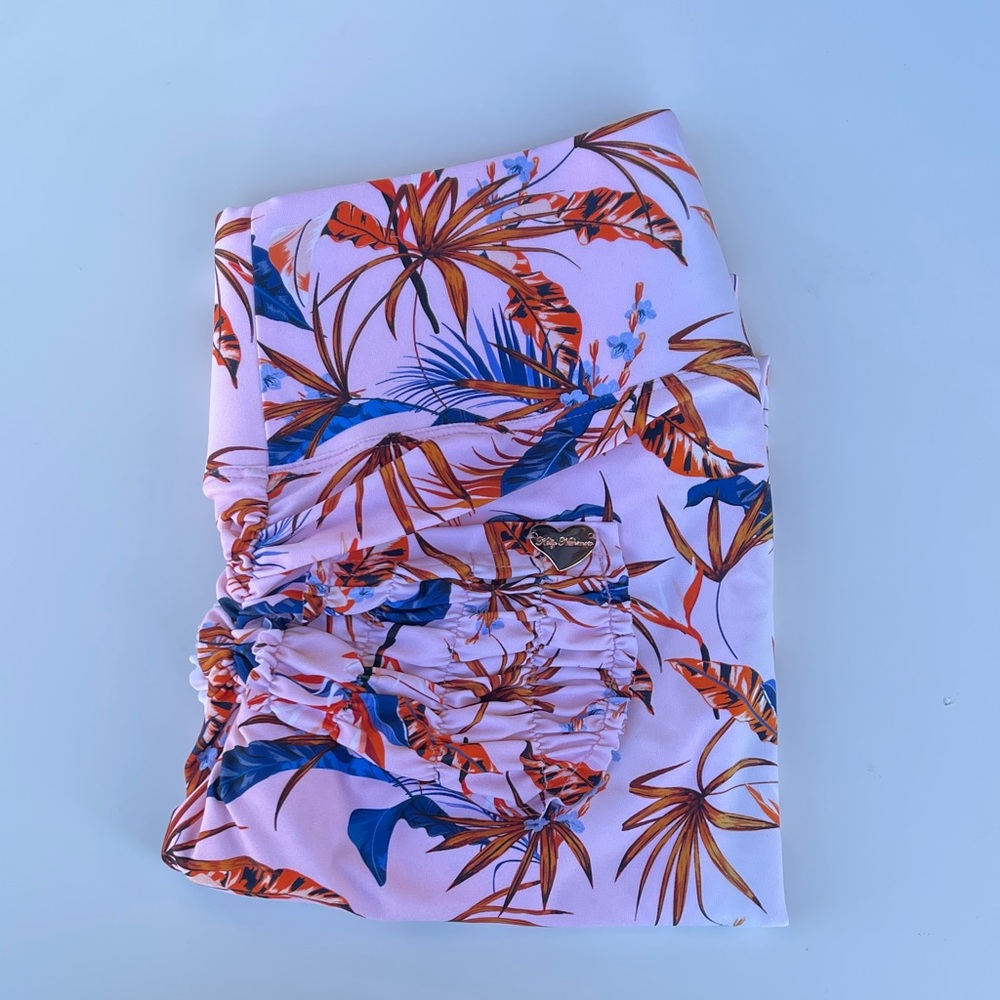Cute Booty Leggings - Tropical Print